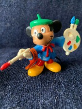 Disney MICKEY MOUSE painting Artist PVC Toy B...