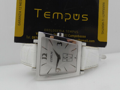 CORUM TRAPEZE BOUTIQUE 106.404.20 BOX & PAPERS STAHL 90ER JAHRE UNISEX UHR