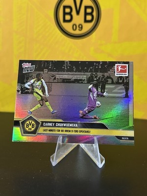 Carney Chukwuemeka /10   Topps Now #090   Last-Minute-Goal   BVB  