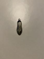 Girls Silver Ballerina Shoe. Charm Or Pendant