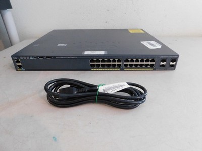 Cisco WS-C2960X-24PS-L -24-POE PORT Catalyst 24-Ports Switch 2960-X Series