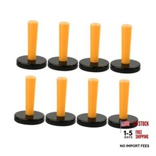 8PCS Car Vinyl Wrap Magnets Holder, Vehicle Wrap Gripper Sign Orange Yellow