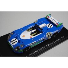 Spark Matra Simca MS670B Le Mans Winner 1973 #11 Pescarolo/Larrousse 1/43