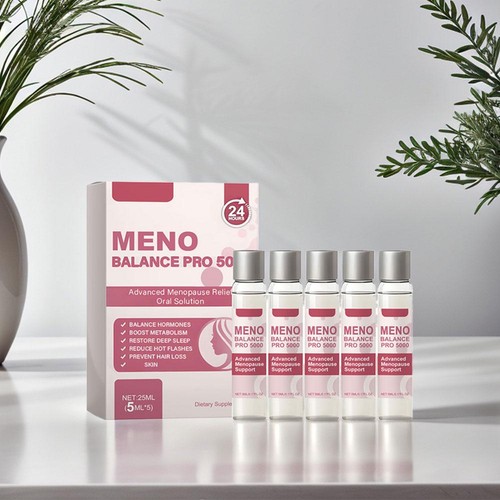 Meno Balance Pro 5000 Advanced Menopause Relief Lösung zum Einnehmen 5 Stück/Box - Bild 7 von 21