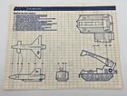 1988 GI Joe Blueprint - Remote Piloted Vehicle RPV