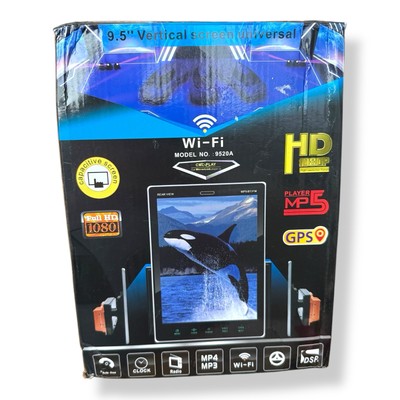 Car Multimedia Player 9.5 Vertical Screen Universal Model 9520A