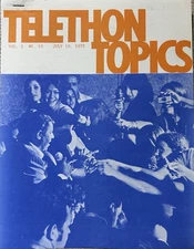 JERRY LEWIS Vintage MDA Telethon Topics 1972 Telethon