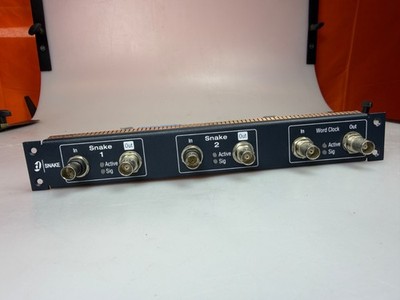 Digidesign Avid VENUE FOH Rack Snake Card Stage Rack Digital Snake BNC