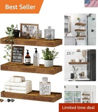 Floating Shelves for Wall Bathroom Shelf Bedroom Kitchen Living Room Hanging ...