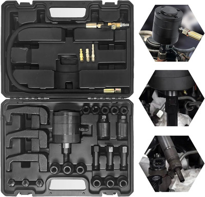 29 PCS Injektor Abzieher,Pneumatic Diesel Injector Puller, Air Vibration Diesel 