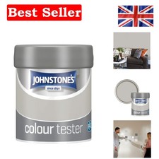 Essential 75ml Venice Grey Paint Tester Pot - Odour Blocking, Waterproof Finish