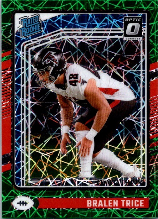 2024 Donruss Optic #212 Bralen Trice Green Velocity