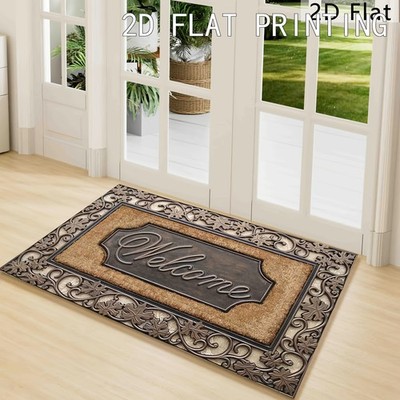 [ Product] 2D FLAT PRINTING Flat, Bottom Dot Plastic, Fine Edge Lock, Welcome