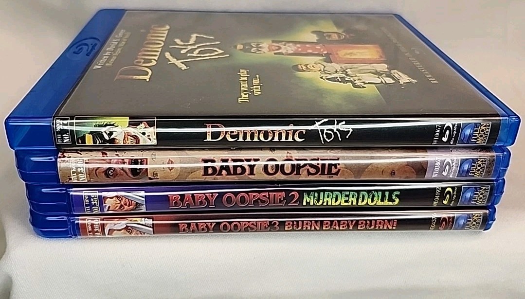Baby Oopsie - Blu-ray Trilogy + Demonic Toys - US Region Free - Full Moon Horror