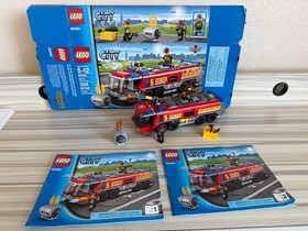 LEGO #60061 City - Airport Fire Truck (2013) --100% Complete