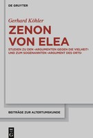Gerhard KöHler | Zenon Von Elea | Buch | Deutsch (2024) | XII | de Gruyter