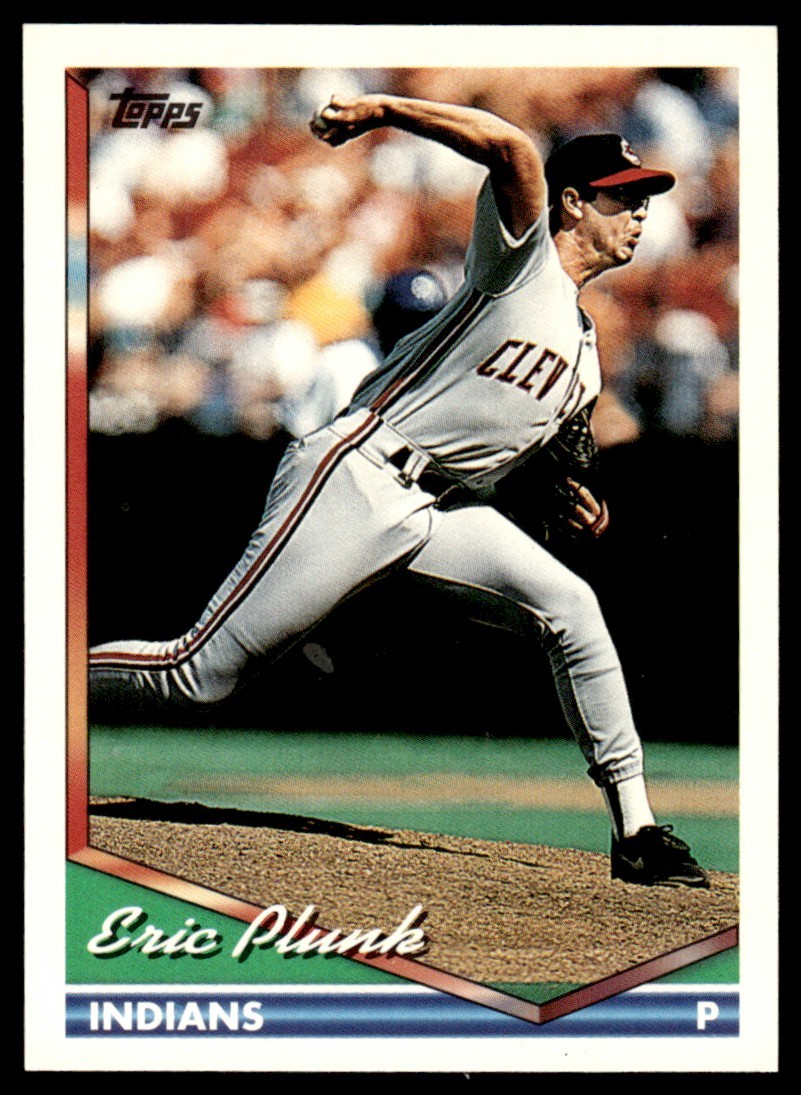 1994 Topps Eric Plunk Cleveland Indians #577