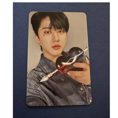 STRAY KIDS MAXIDENT Official Photocard HEART JYP Entertainment Changbin 