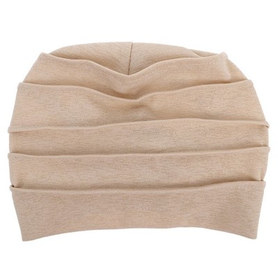 Night Sleep Cap Bonnets Cap Headwear Breathable Head Wrap Elastic Beanie Hat