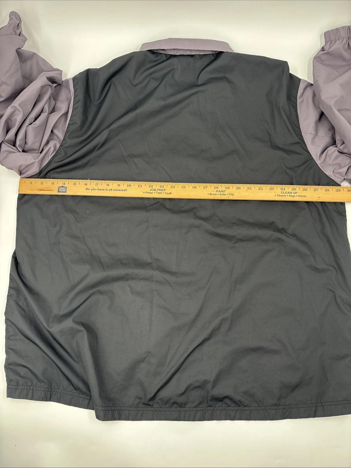 BCG  Mens Black/ Grey Windbreaker size XXXL zipper front. BCG Jacket. image 11