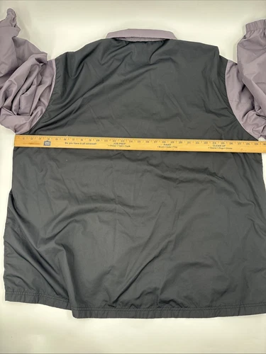 BCG  Mens Black/ Grey Windbreaker size XXXL zipper front. BCG Jacket. image 11