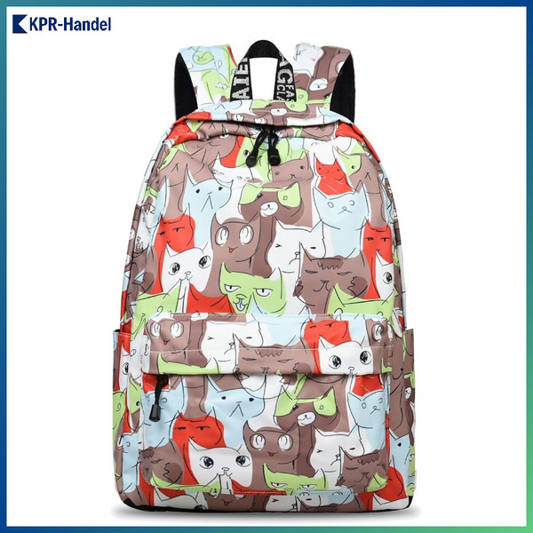 Modischer Schulrucksack FüR MäDchen, Wasserdicht, Mit Laptopfach-image