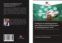 Pratiques De DéVeloppement Des Ressources Humaines Pour Le DéVeloppement Rural