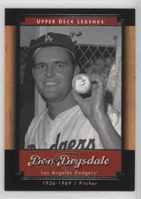 2001 Upper Deck Legends Don Drysdale #64 HOF 0d2