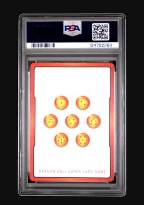 Dragon Ball Fusion World Manga SB01 Energy Marker E-42 Gold PSA 10