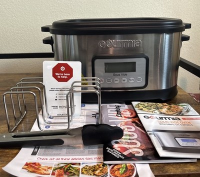 Gourmia Sous Vide Water Oven & Slow Cooker 9 Quart  New No Box Model GSV-550