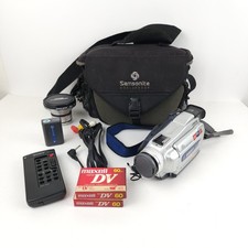 Sony DCR-TRV27 MiniDV Camcorder Digital Handycam TESTED With Bag Lens Adapter