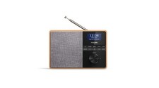 Philips TAR5505/10 Portable Digital Radio Black, Gray, Wood