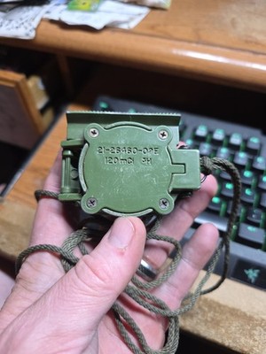 Compass 21-26460-02E 120 mCi  3H US Issue Tritium  Lensatic Compass Not Working