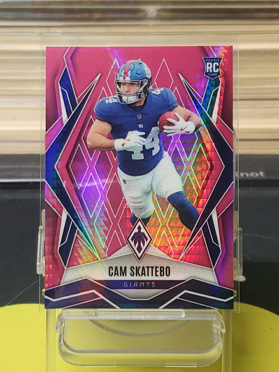 2025 Phoenix Cam Skattebo #168 Pink Hyper (RC) /299