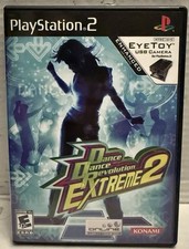 Dance Dance Revolution Extreme 2 (Sony PlayStation 2 2005) Complete, CIB -Tested