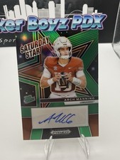 Arch Manning 2025 Prizm Draft Picks Saturday Star Prospect RC Green Auto SSS-AMG