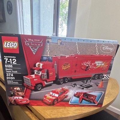 LEGO Disney Pixar Cars 2 Mack's Team Truck 8486 374pc Complete Set Boxed