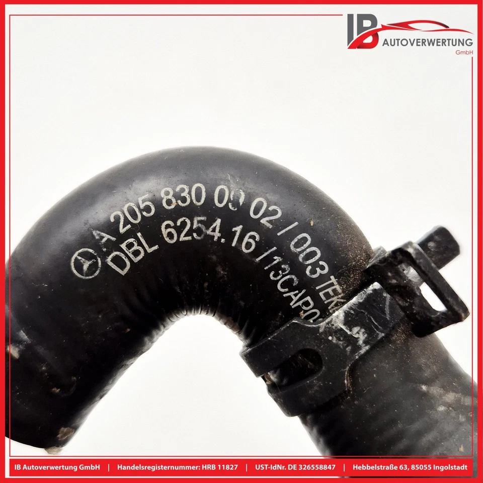 Tubería para intercambiador de calor A2058300902 MERCEDES-BENZ CLASE C C180 W205 MB Foto 3 de 3