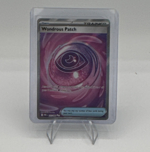 Pokemon Wondrous Patch Trainer-Item Card Pokémon TCG Eng Standard Size