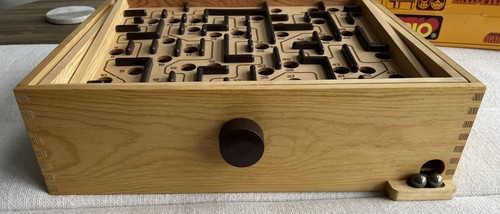 Vintage Brio Schweden Labyrinth Holz Kipplabyrinth Spiel OVP - Bild 4 von 14