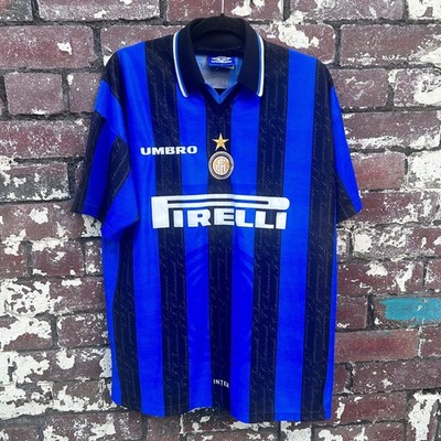 Inter Milan 1997-98 Home Shirt RONALDO 10 Genuine Classic Vintage