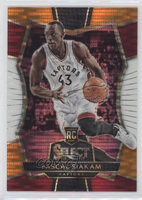 2016-17 Panini Select Premier Level Tri-Color Prizm Pascal Siakam Rookie RC 1o3