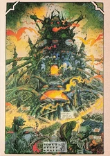 Illustration Art by Philippe Druillet 1976, French Postcard, Editions Nugeron #H