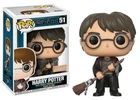 Funko POP! Harry Potter with Firebolt #51 BoxLunch Exclusive Vinyl Figure