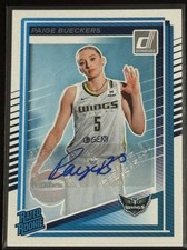 2025 Donruss WNBA Rated Rookies Signatures #86 Paige Bueckers