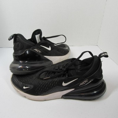Nike Air Max 270 Men's Size 11.5 Black White Athletic Running Walking Sneakers