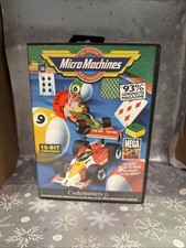 Thumbnail of ebay&reg; auction 389621895542 | ## Micro Machines - SEGA Mega Drive Komplett Geprüft
