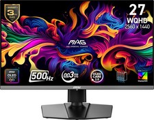 MSI MAG272QPQDOLEDX50 27" WQHD Gaming OLED Monitor 500Hz
