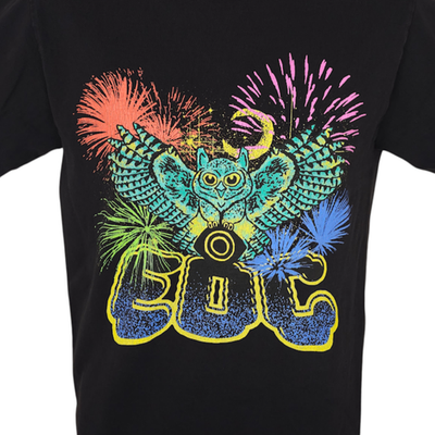 #ad EDC T Shirt Mens Size Small Black Electric Daisy Carnival Las Vegas Owl $23.99