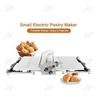 Electric Dough Sheeter Roller Machine Croissants Puff Pastry Bread Dough Sheet